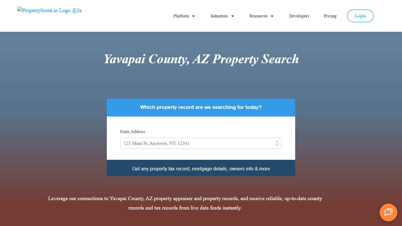 Yavapai County, AZ Property Records Search - Propertyscout.io